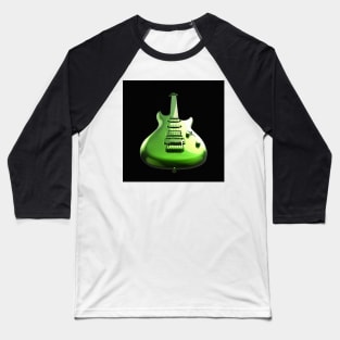 Colourful rock guitar with high gloss reflection. Baseball T-Shirt